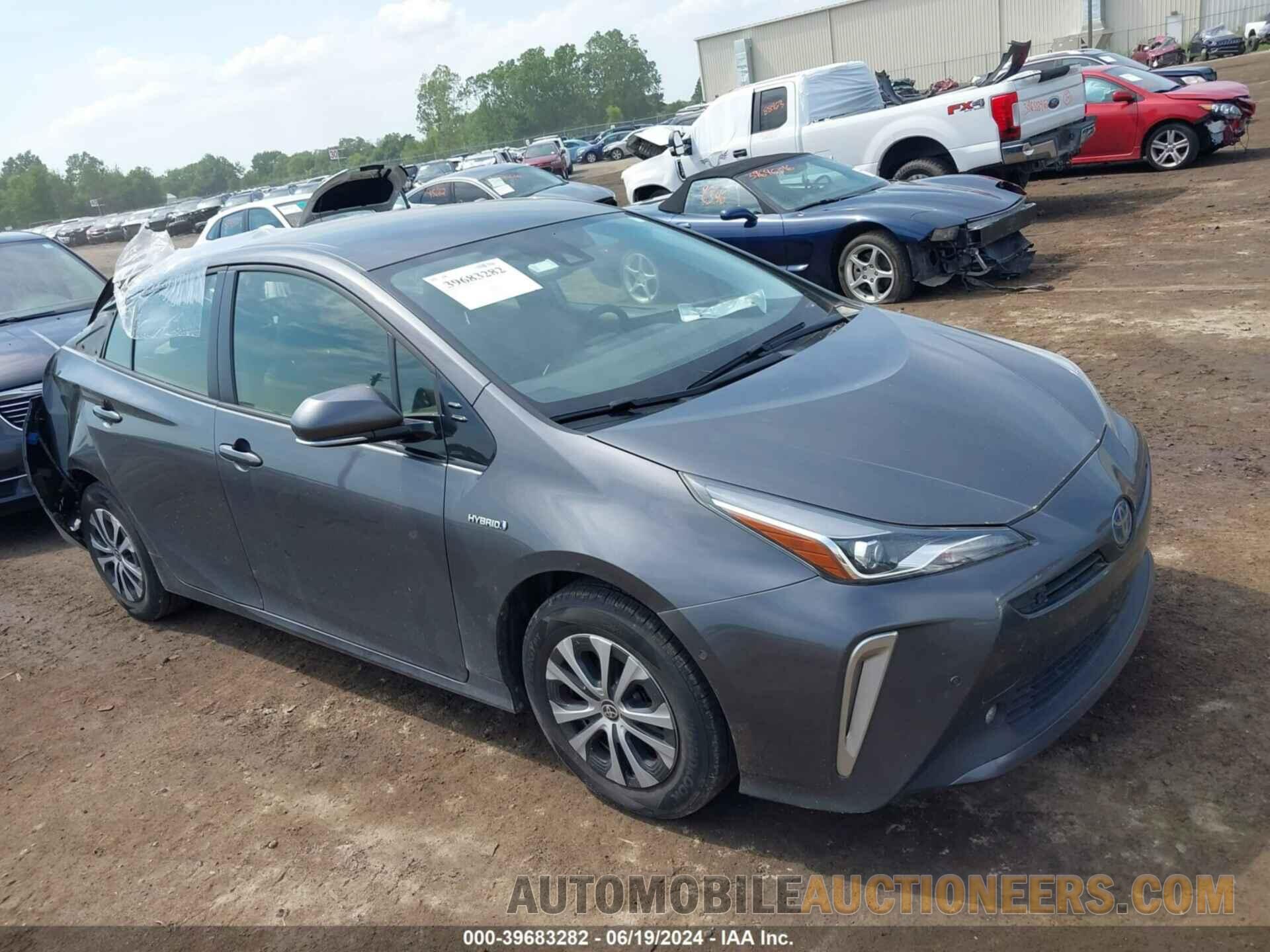 JTDL9RFU3L3017136 TOYOTA PRIUS 2020