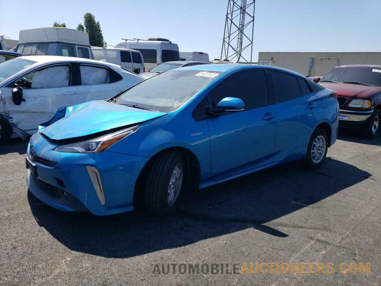 JTDL9RFU4K3000912 TOYOTA PRIUS 2019