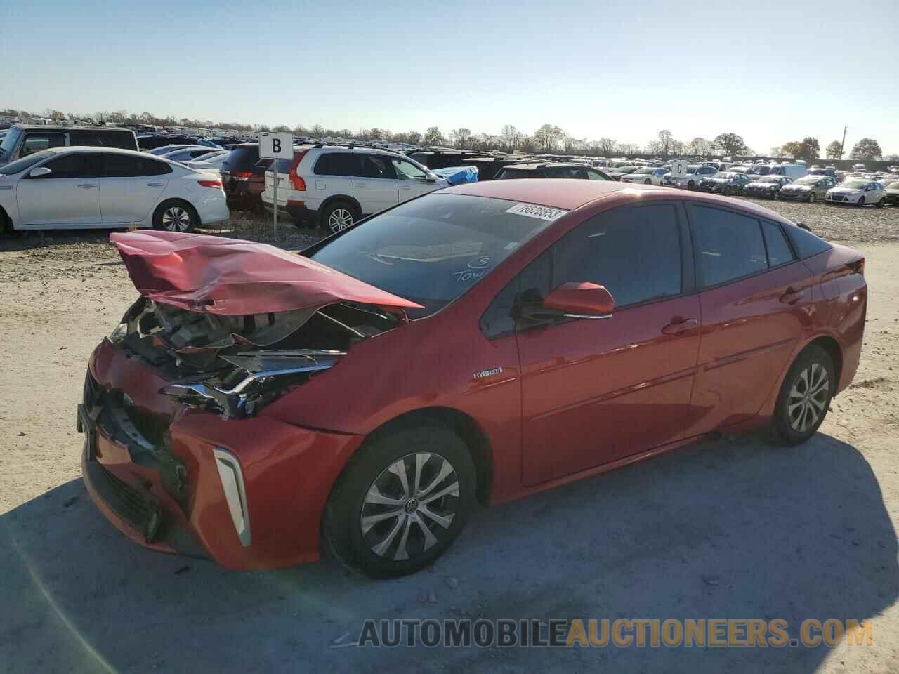 JTDL9RFU4L3018747 TOYOTA PRIUS 2020