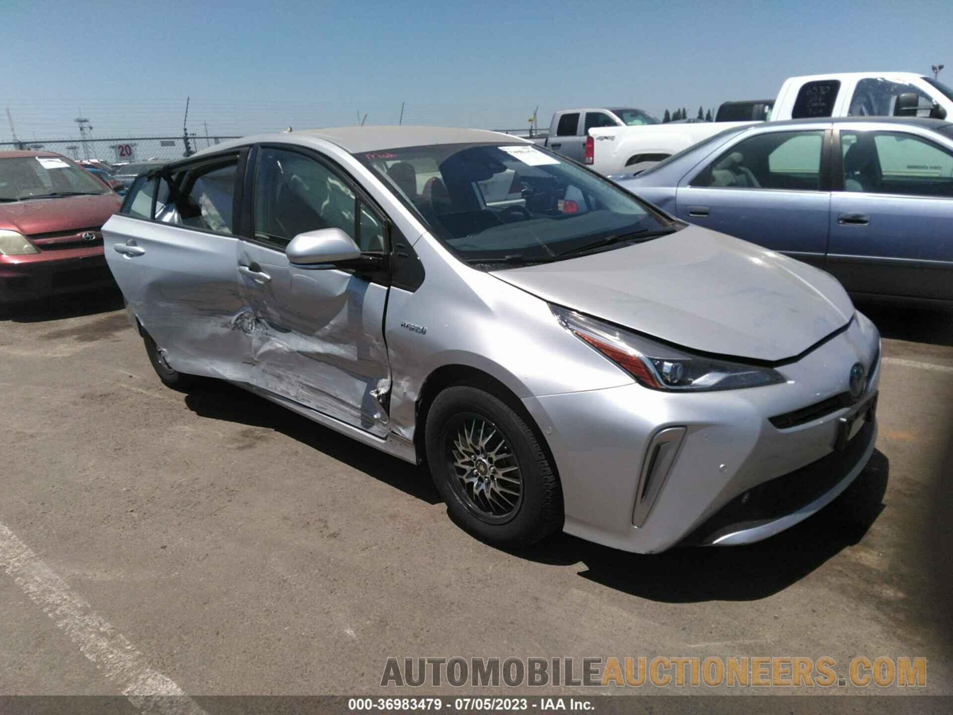 JTDL9RFU5L3015260 TOYOTA PRIUS 2020