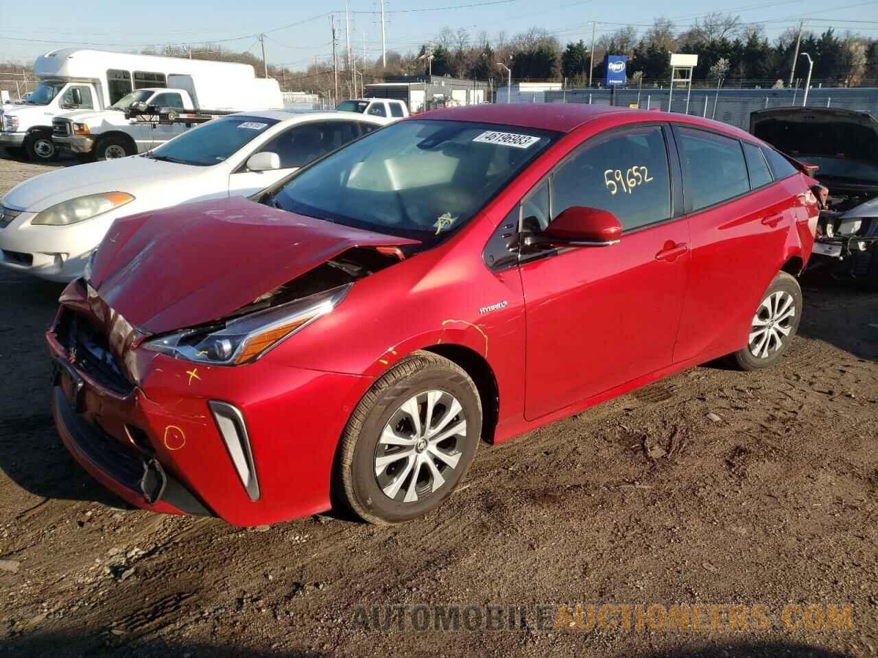 JTDL9RFU6K3008817 TOYOTA PRIUS 2019