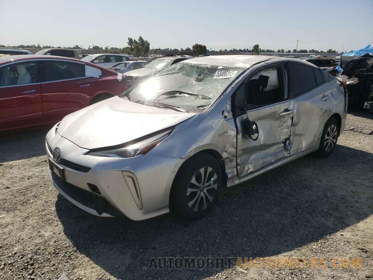 JTDL9RFU6L3019091 TOYOTA PRIUS 2020