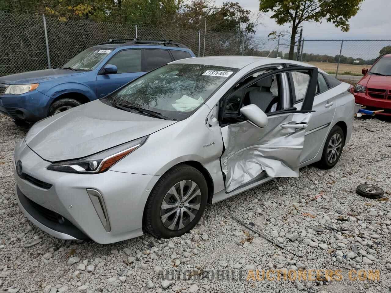 JTDL9RFU7K3011273 TOYOTA PRIUS 2019