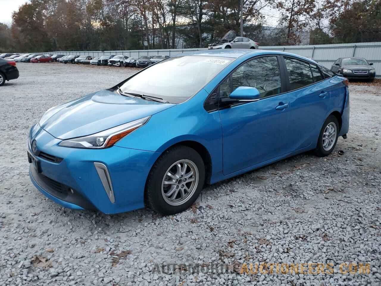 JTDL9RFU7L3016460 TOYOTA PRIUS 2020