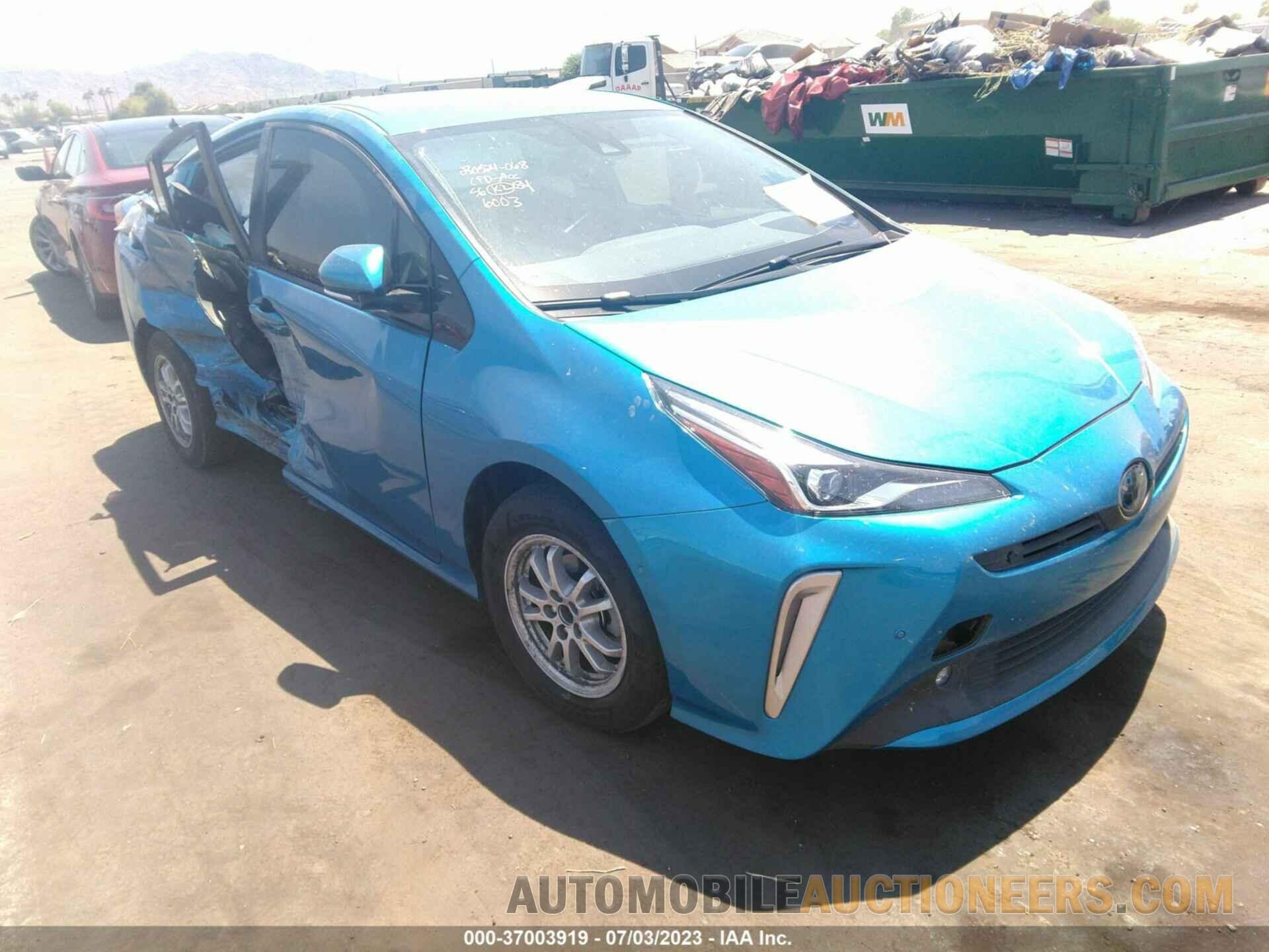 JTDL9RFU8K3006003 TOYOTA PRIUS 2019