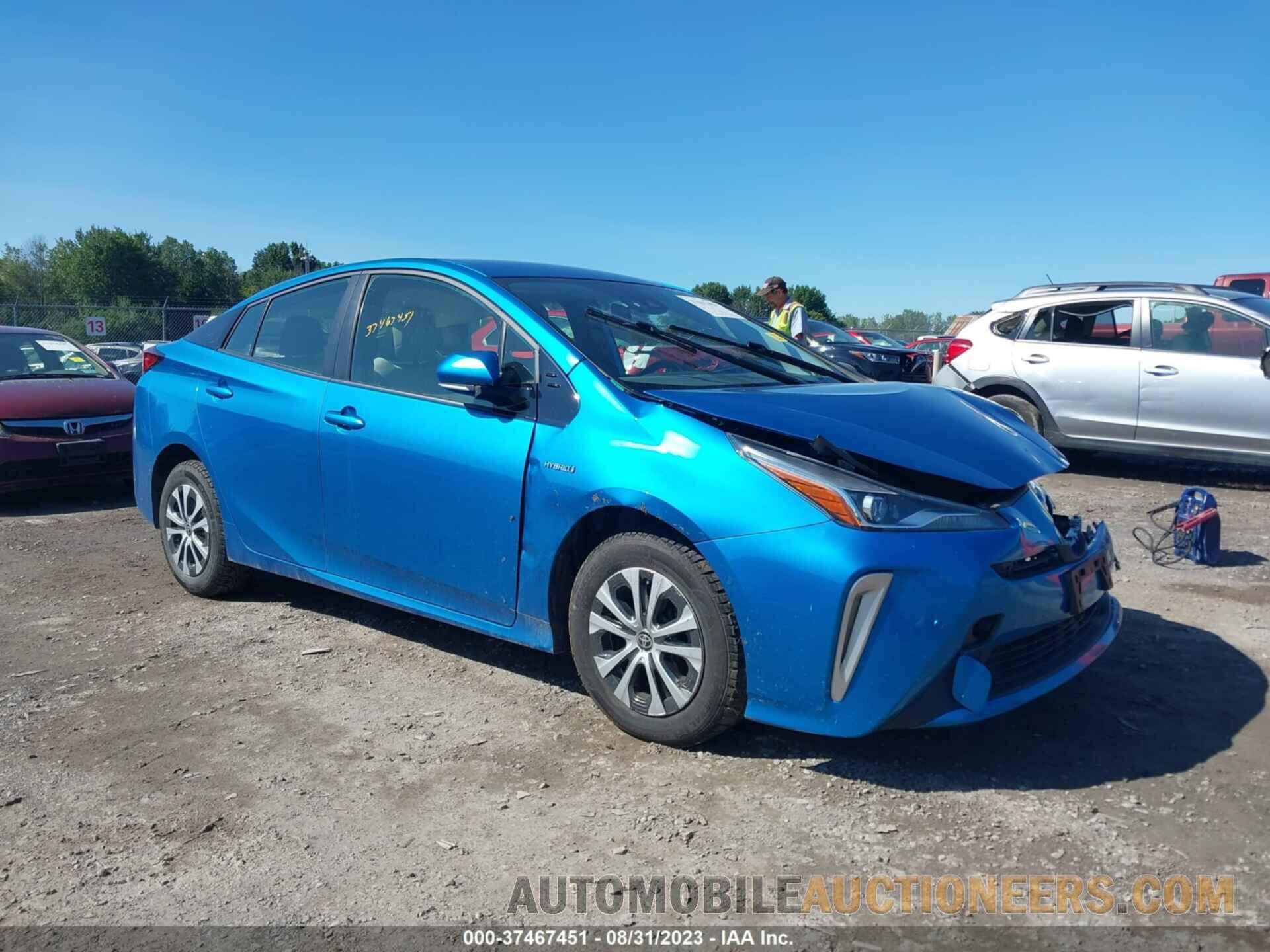 JTDL9RFU8K3006776 TOYOTA PRIUS 2019