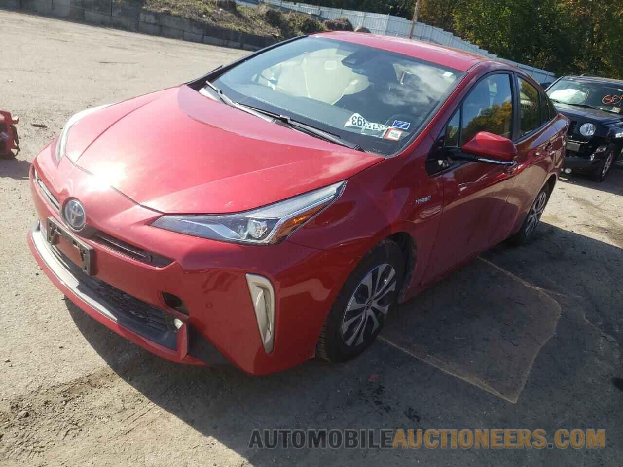 JTDL9RFU8K3008642 TOYOTA PRIUS 2019