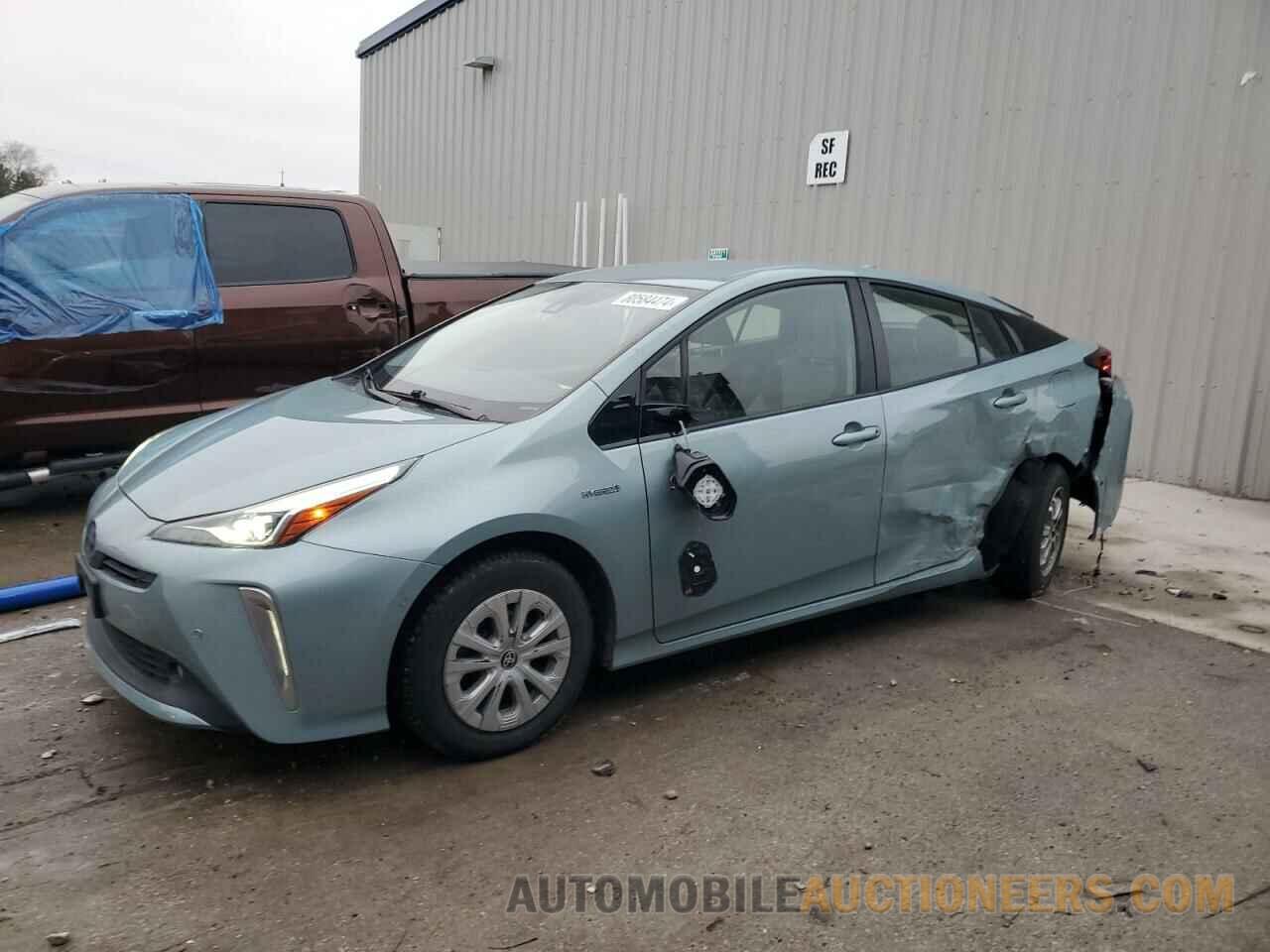 JTDL9RFU8K3010875 TOYOTA PRIUS 2019