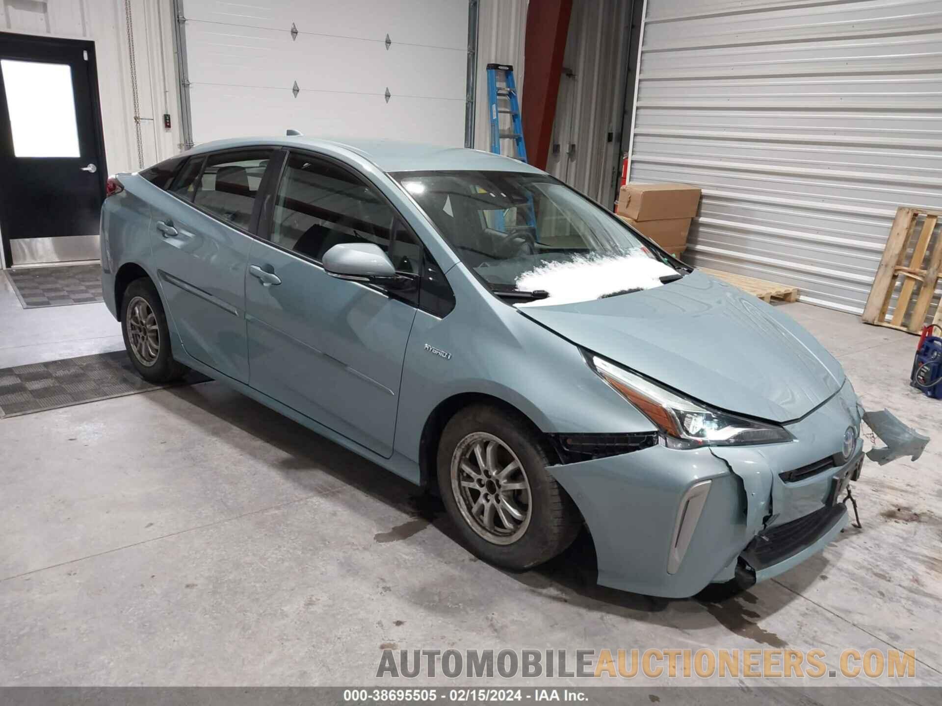 JTDL9RFU8L3016970 TOYOTA PRIUS 2020