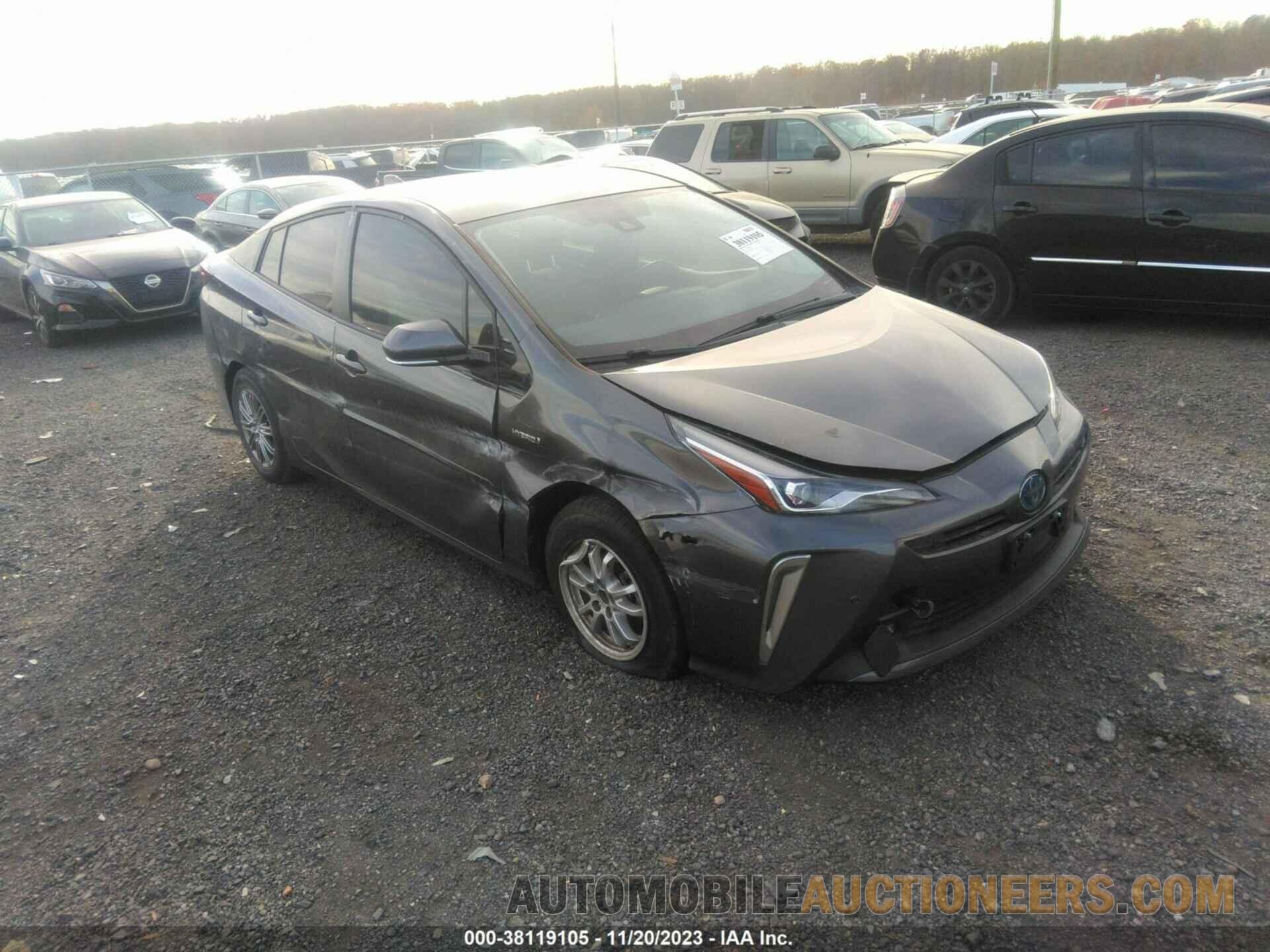 JTDL9RFU8L3020307 TOYOTA PRIUS 2020