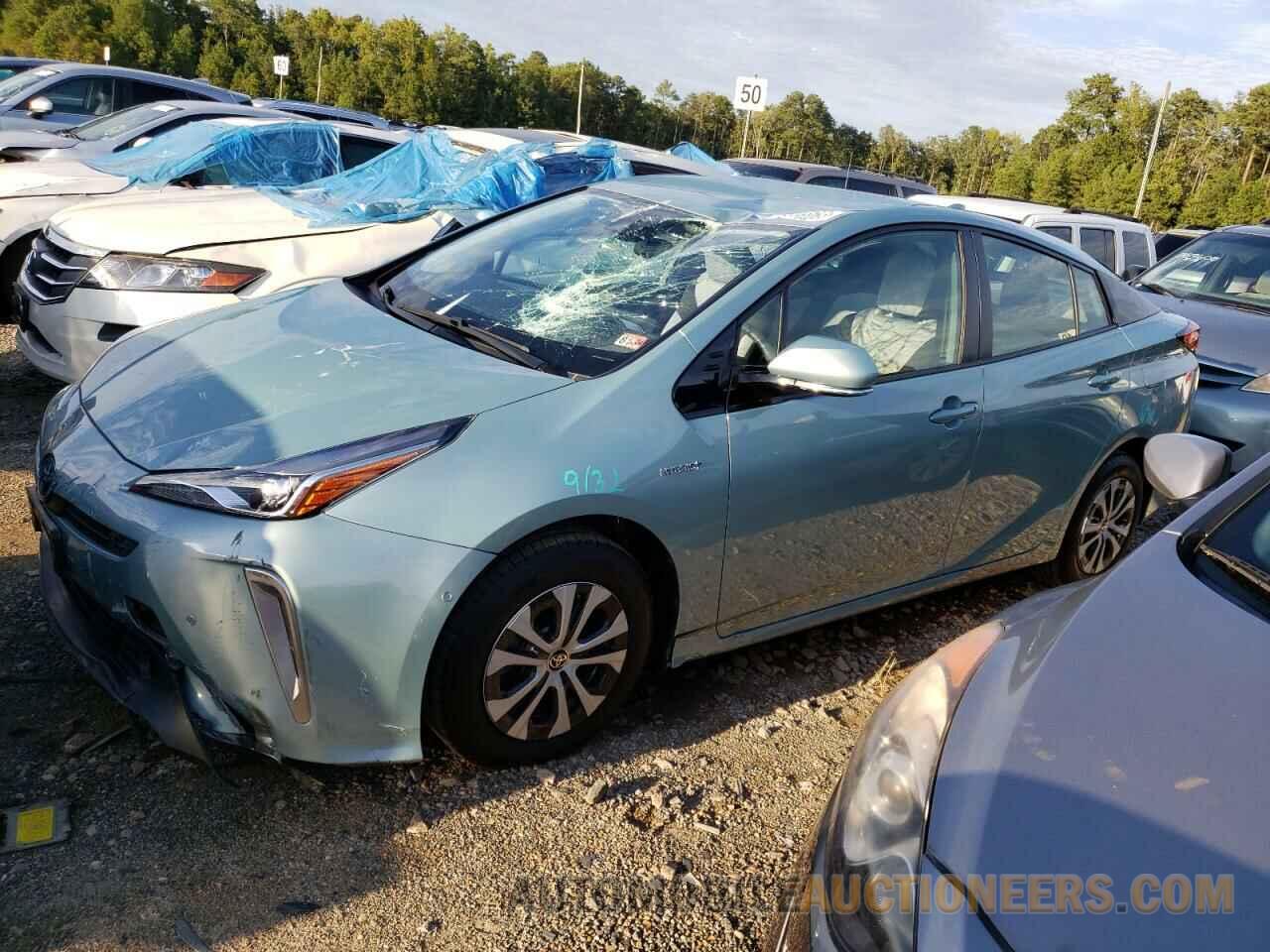 JTDL9RFU9K3004387 TOYOTA PRIUS 2019