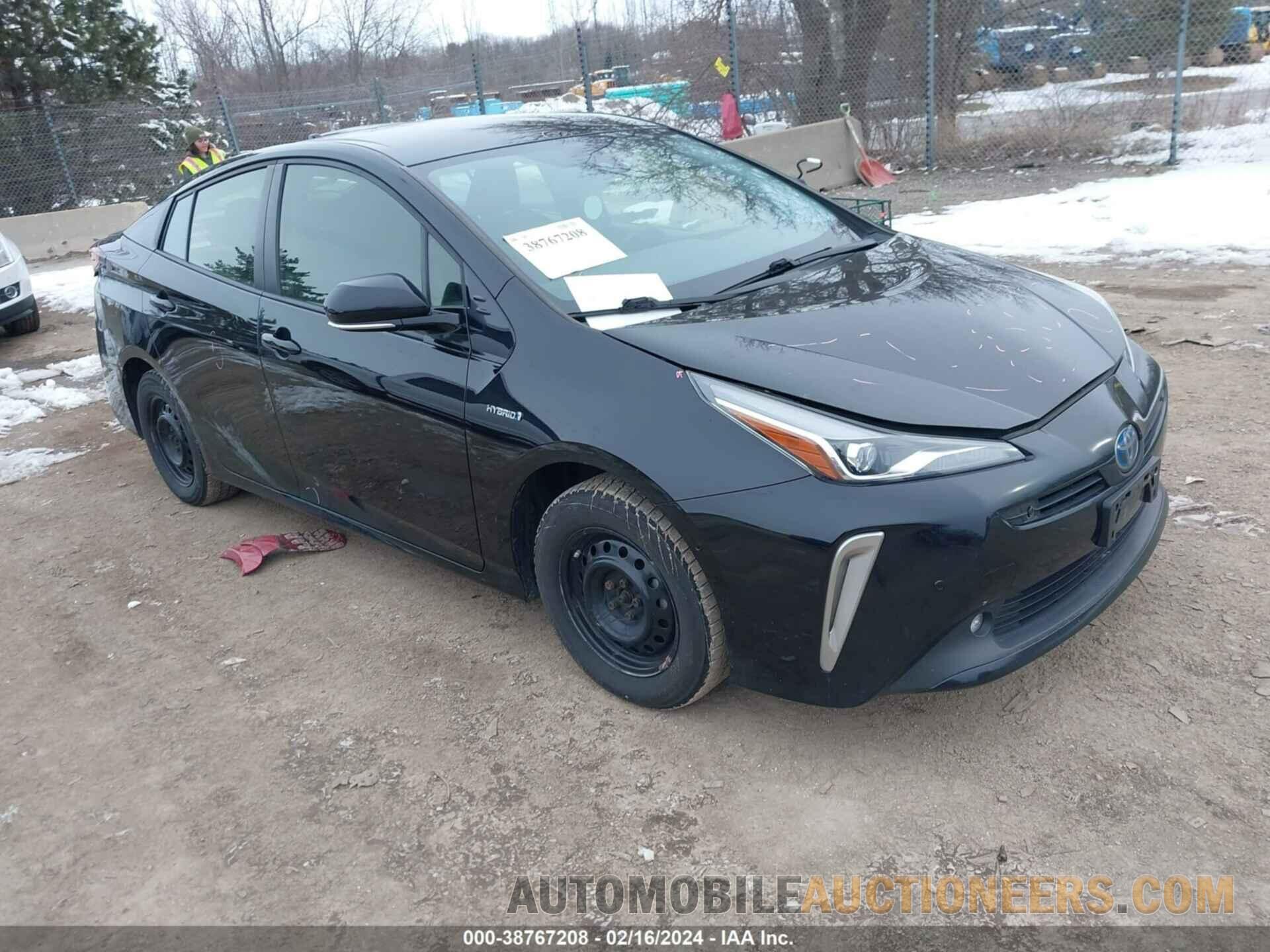 JTDL9RFU9K3008018 TOYOTA PRIUS 2019