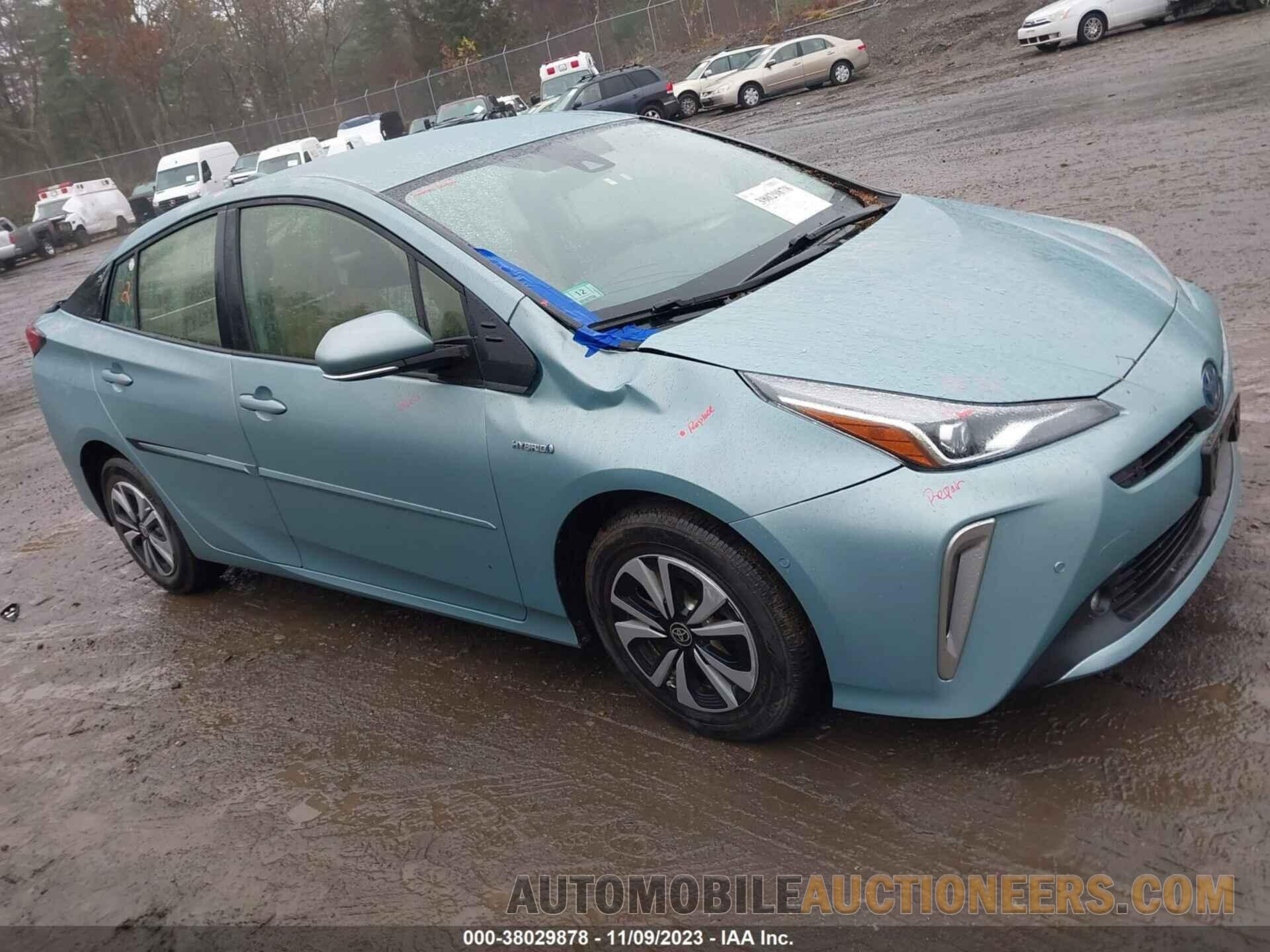 JTDL9RFU9L3015973 TOYOTA PRIUS 2020