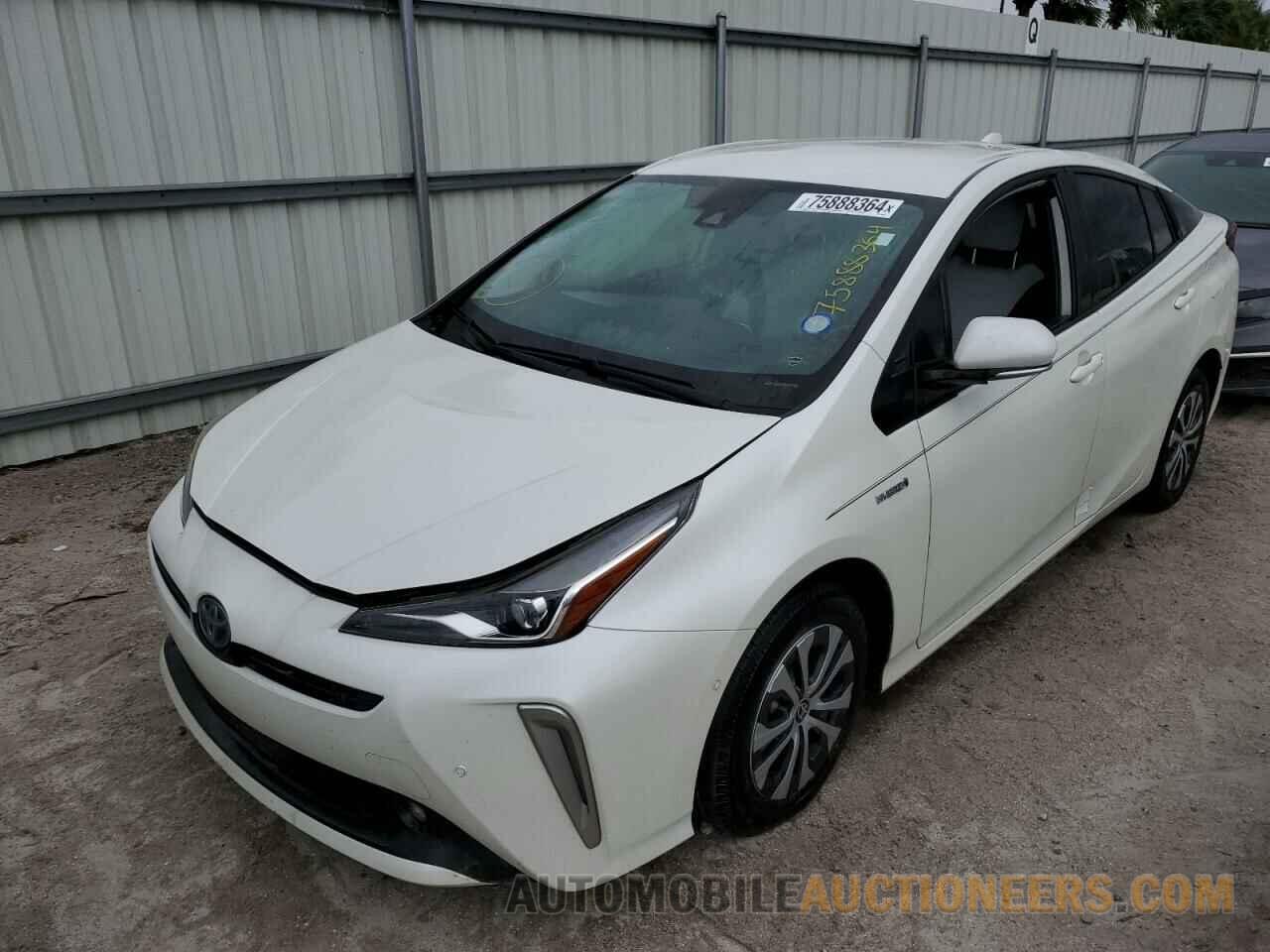 JTDL9RFU9L3016332 TOYOTA PRIUS 2020