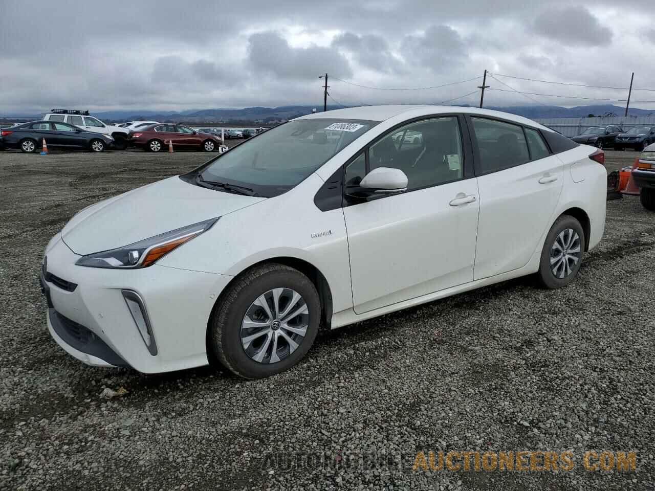 JTDL9RFUXK3000784 TOYOTA PRIUS 2019