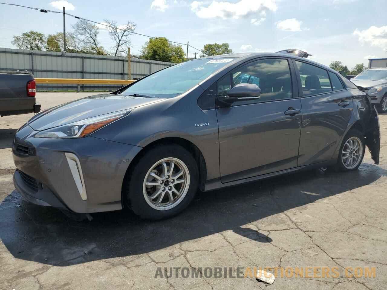 JTDL9RFUXK3001420 TOYOTA PRIUS 2019