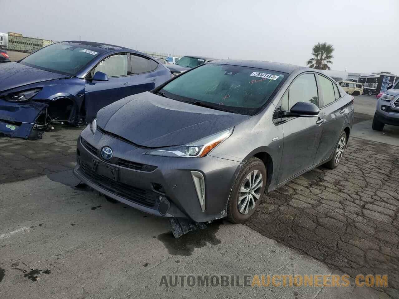 JTDL9RFUXK3002521 TOYOTA PRIUS 2019