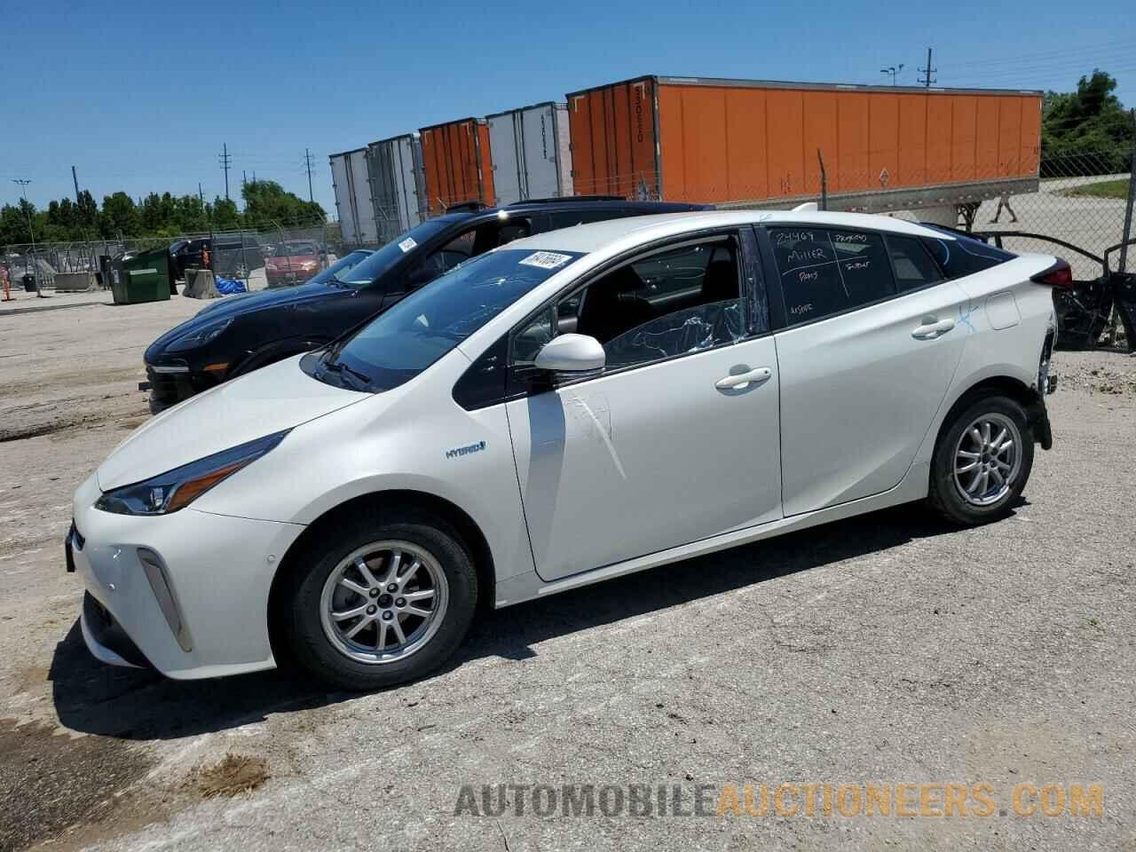 JTDL9RFUXK3002681 TOYOTA PRIUS 2019