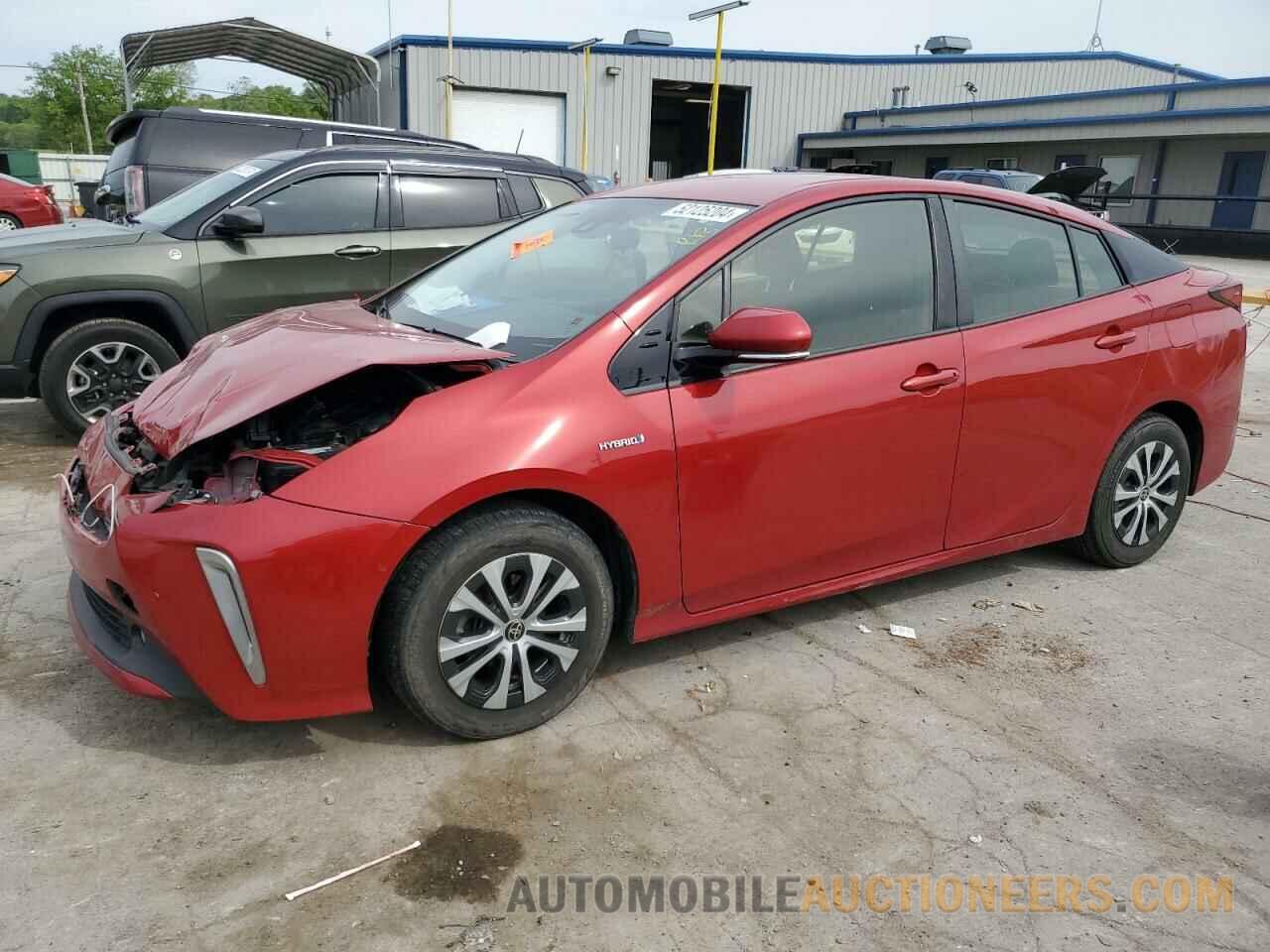 JTDL9RFUXK3007704 TOYOTA PRIUS 2019