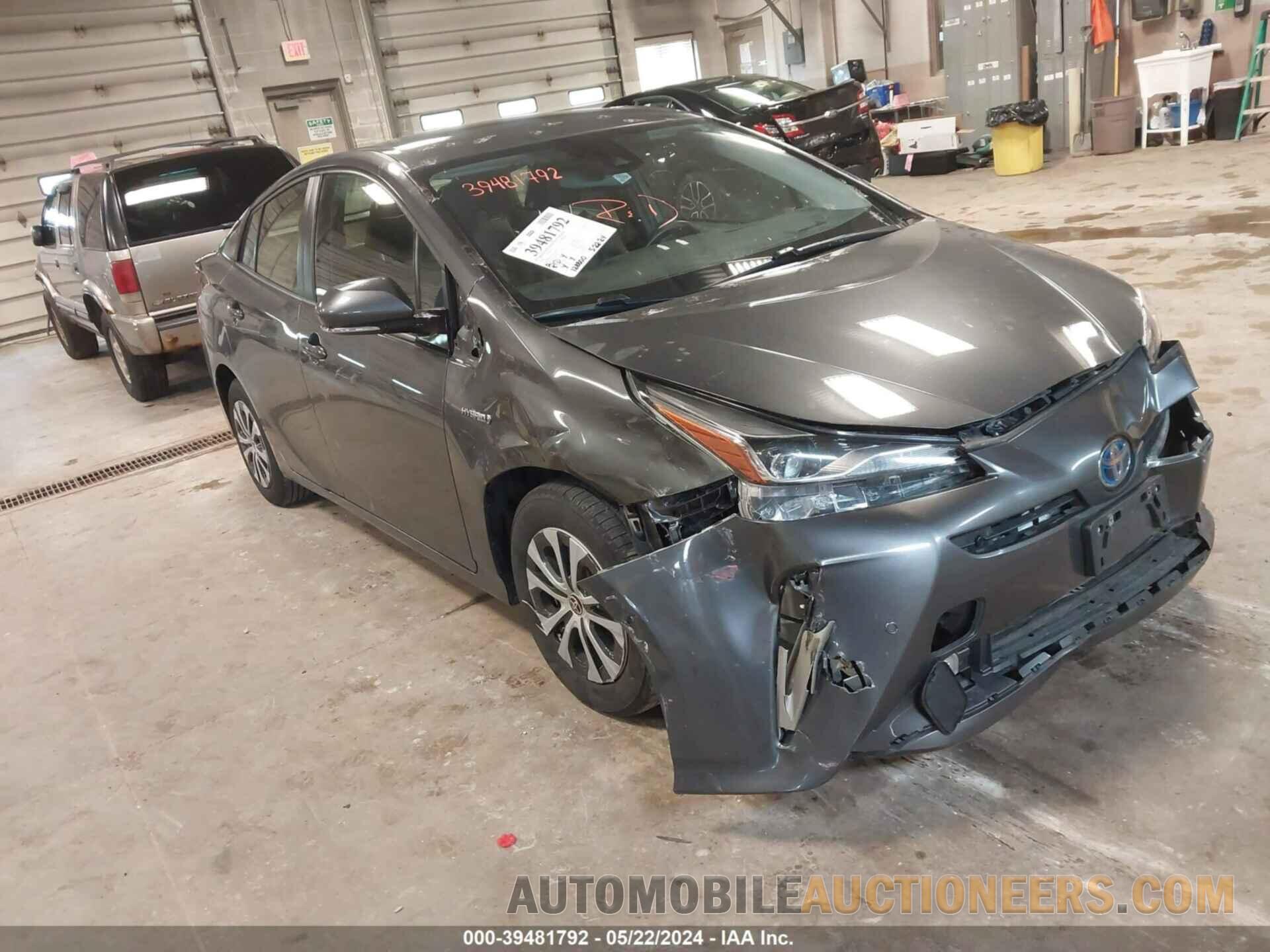 JTDL9RFUXK3007881 TOYOTA PRIUS 2019