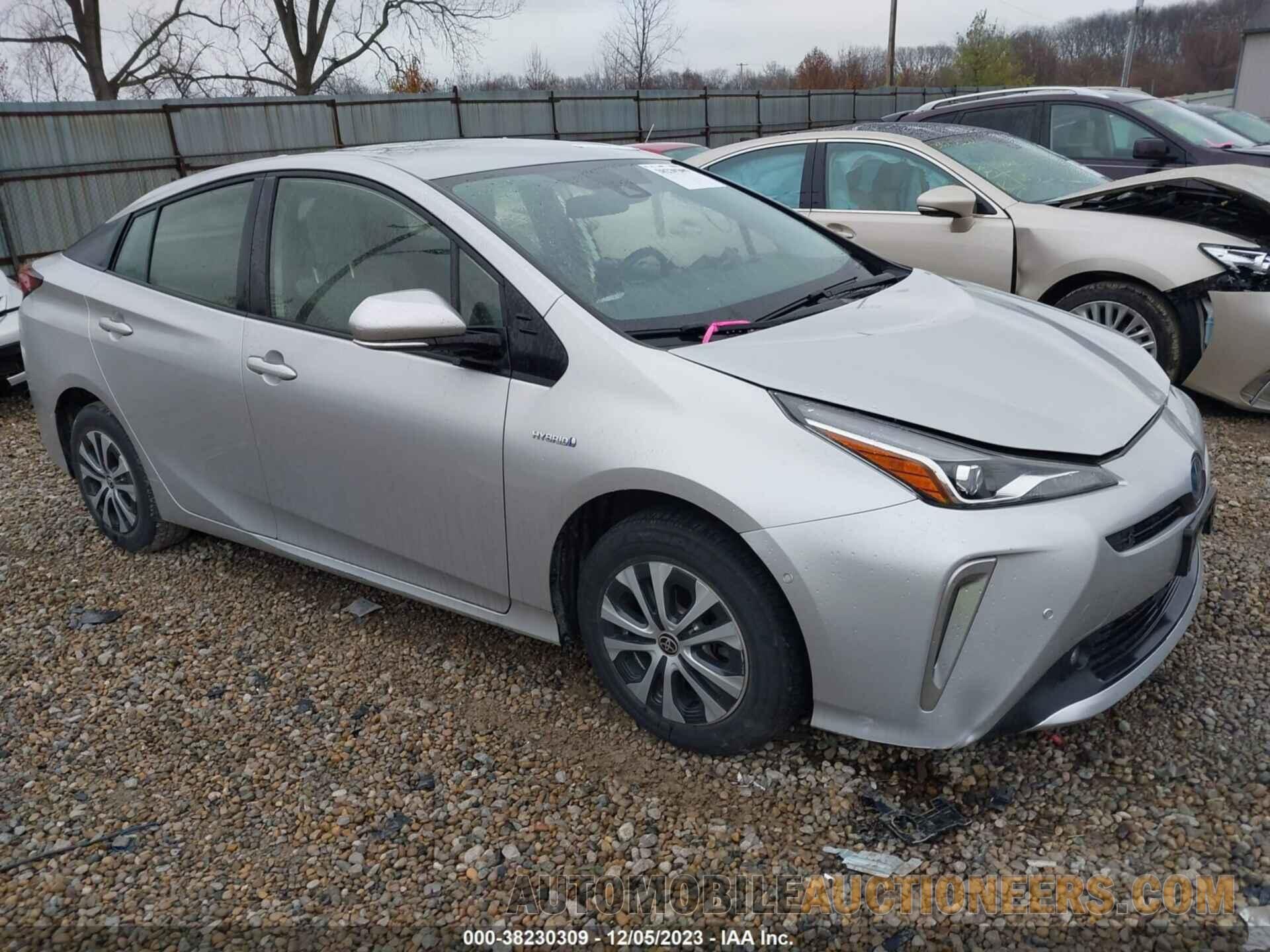 JTDL9RFUXK3008190 TOYOTA PRIUS 2019