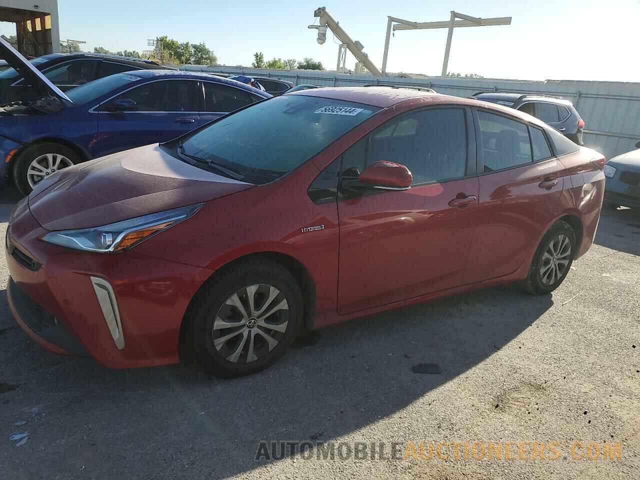 JTDL9RFUXK3009033 TOYOTA PRIUS 2019