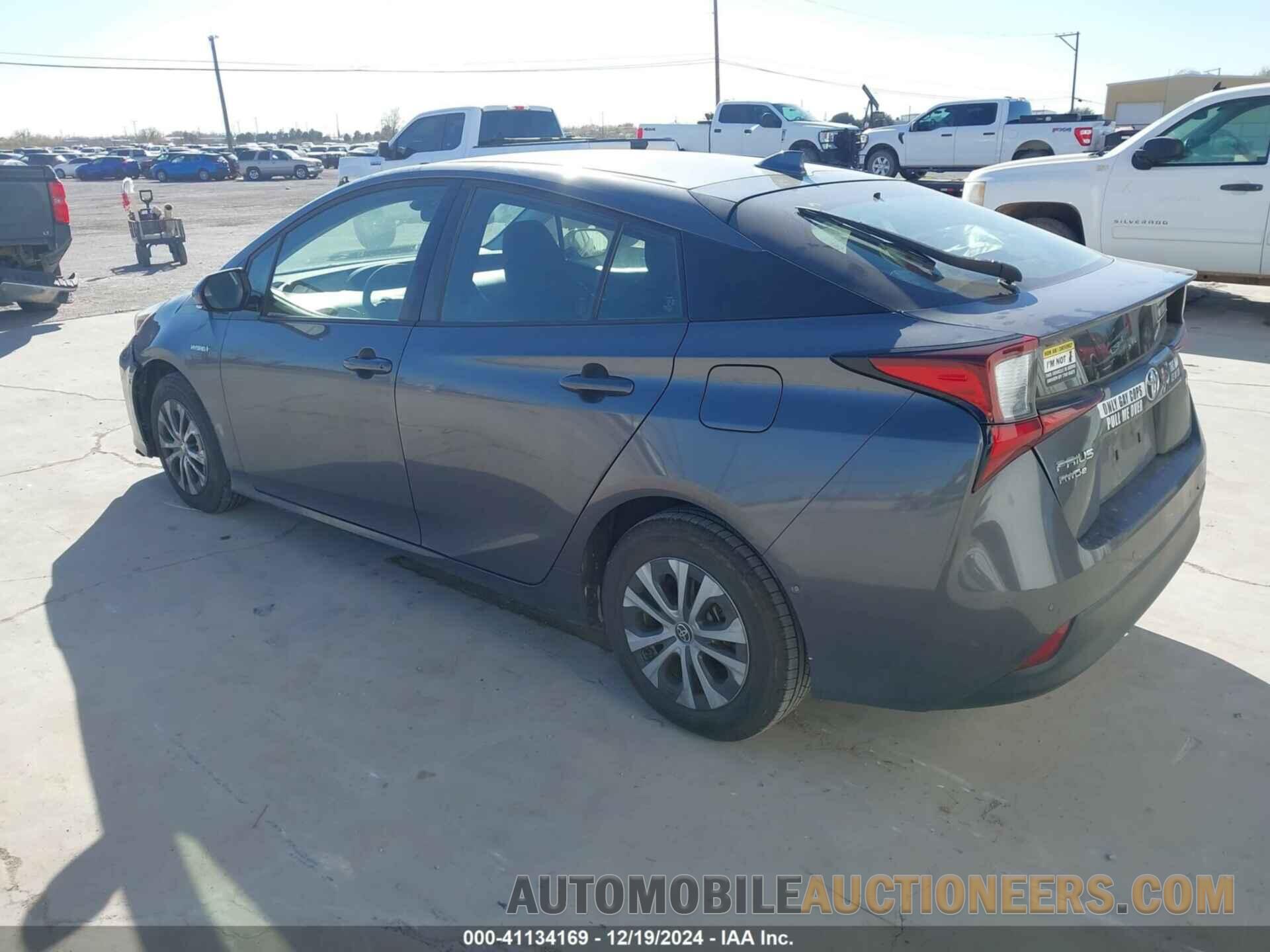 JTDL9RFUXK3012952 TOYOTA PRIUS 2019