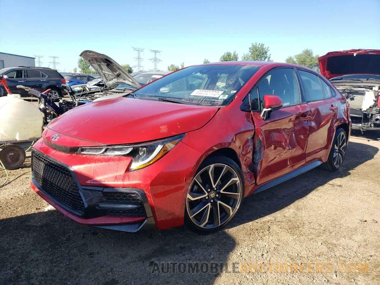 JTDS4RCE7LJ018678 TOYOTA COROLLA 2020