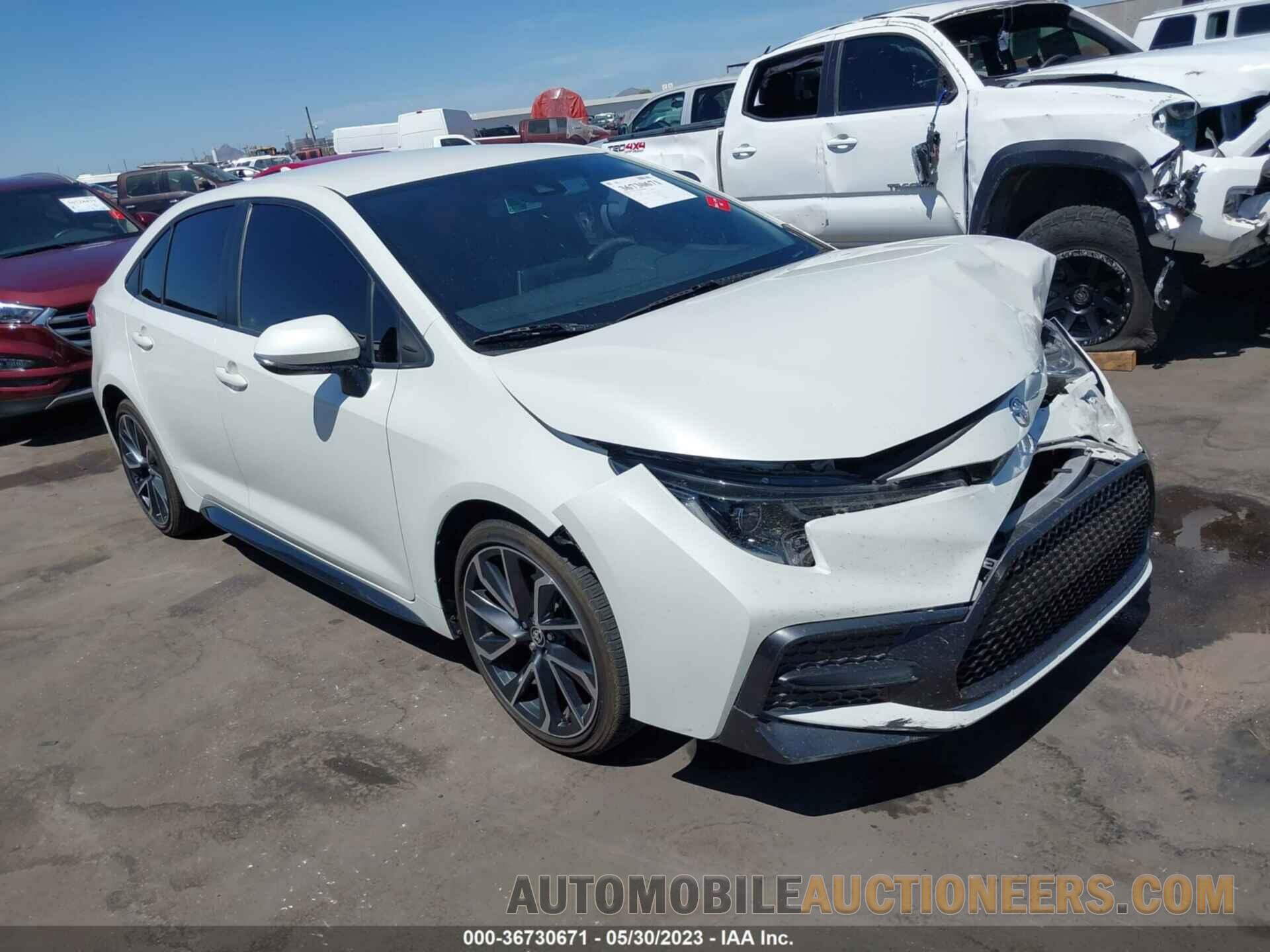 JTDS4RCE7LJ037344 TOYOTA COROLLA 2020