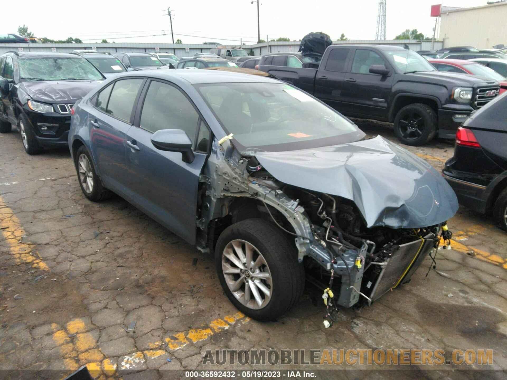 JTDVPMAE0MJ122991 TOYOTA COROLLA 2021