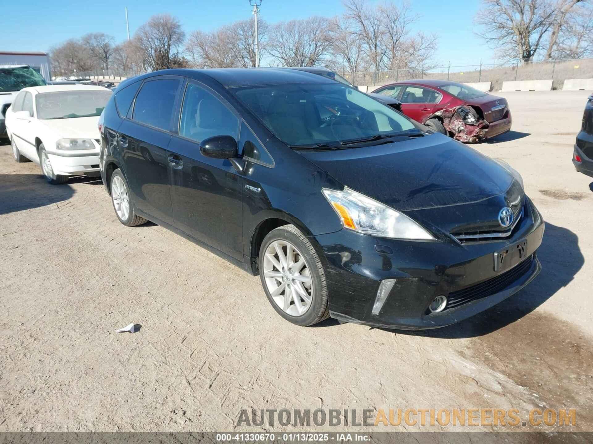 JTDZN3EU0C3020001 TOYOTA PRIUS V 2012