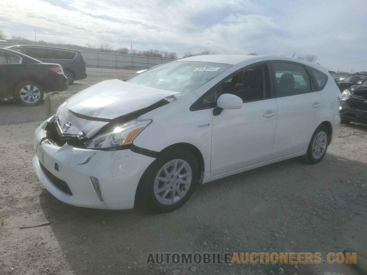 JTDZN3EU0C3051930 TOYOTA PRIUS 2012