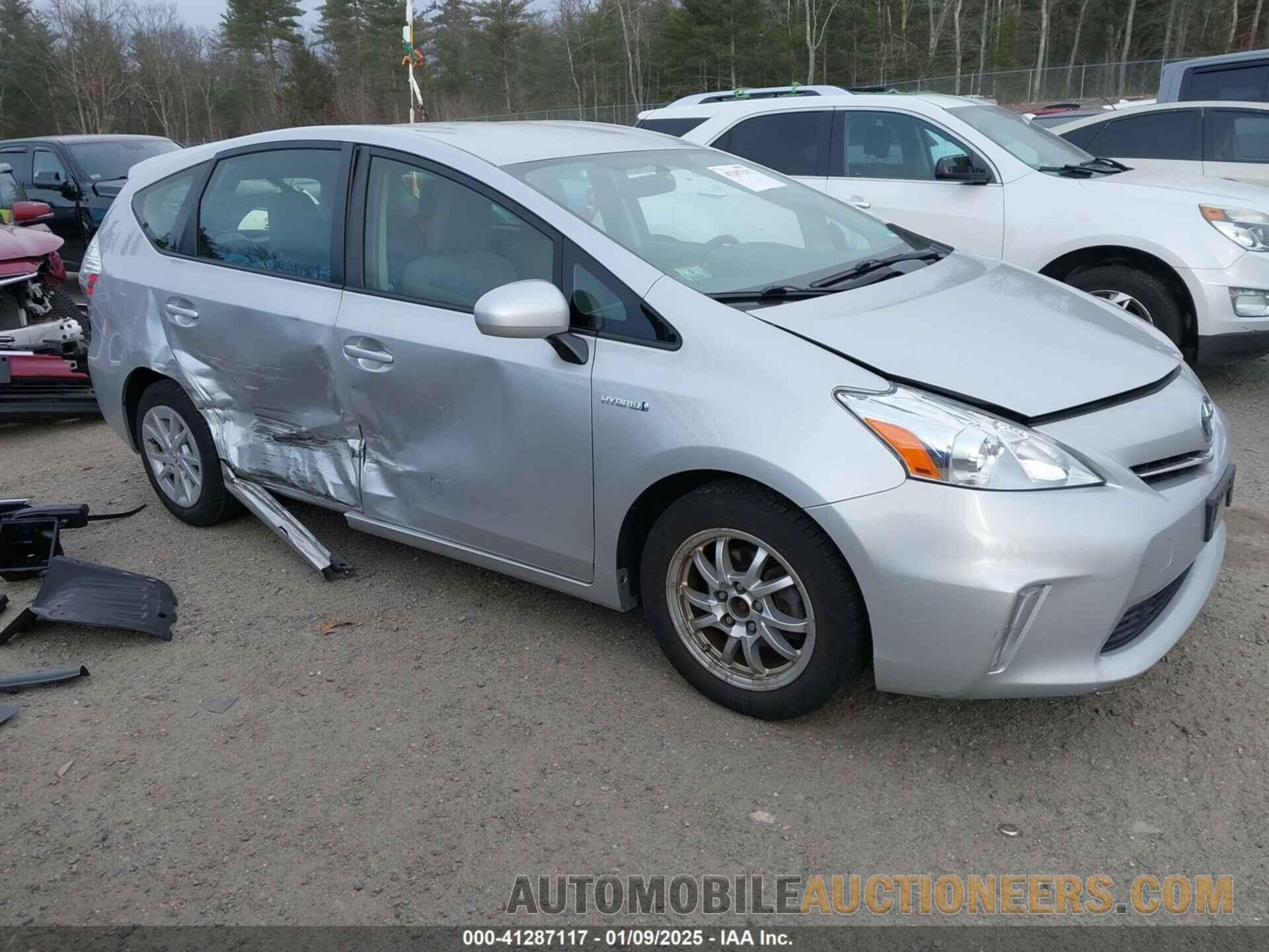 JTDZN3EU0C3064421 TOYOTA PRIUS V 2012