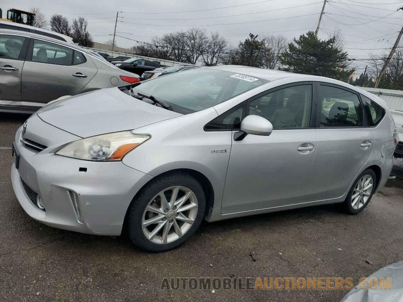 JTDZN3EU0C3082837 TOYOTA PRIUS 2012