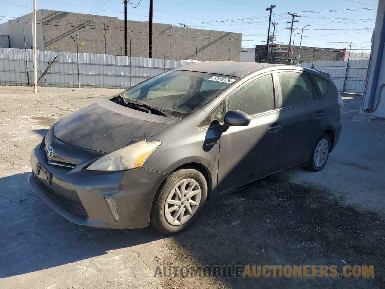 JTDZN3EU0C3102763 TOYOTA PRIUS 2012