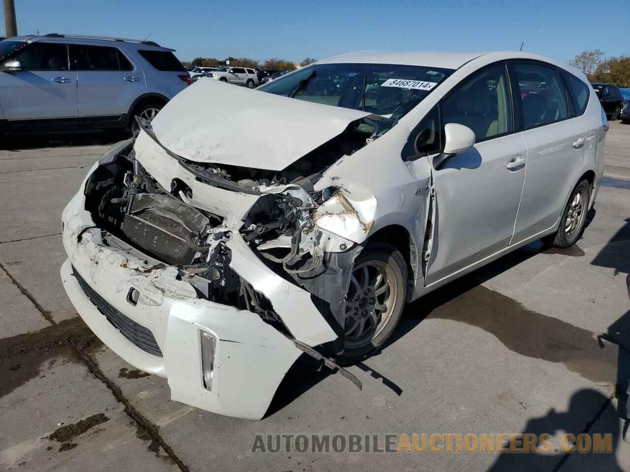 JTDZN3EU0C3114914 TOYOTA PRIUS 2012