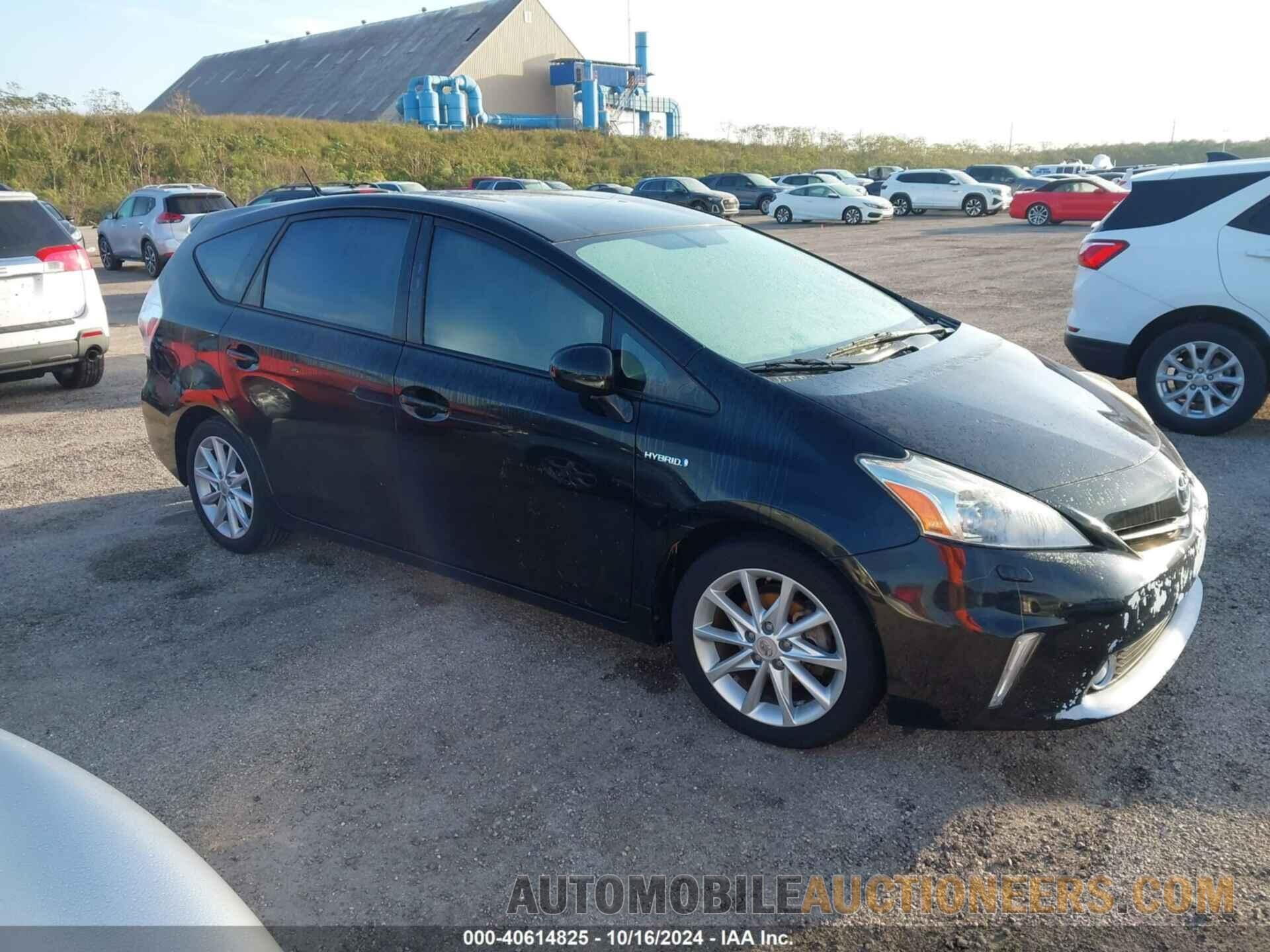 JTDZN3EU0C3129896 TOYOTA PRIUS V 2012