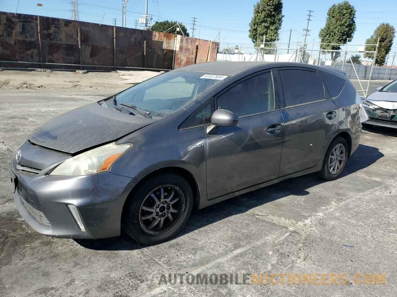 JTDZN3EU0C3164146 TOYOTA PRIUS 2012