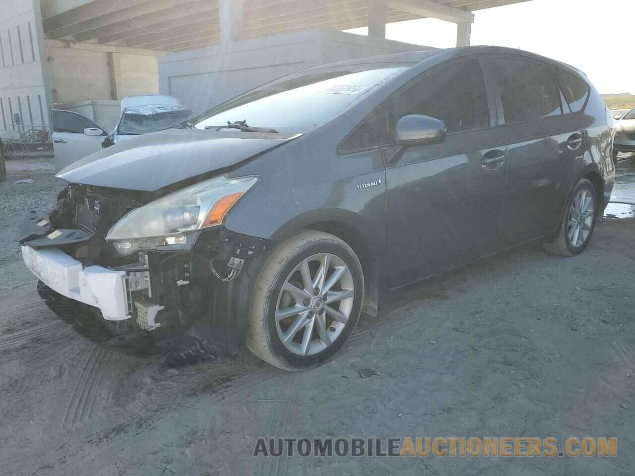 JTDZN3EU0D3187508 TOYOTA PRIUS 2013