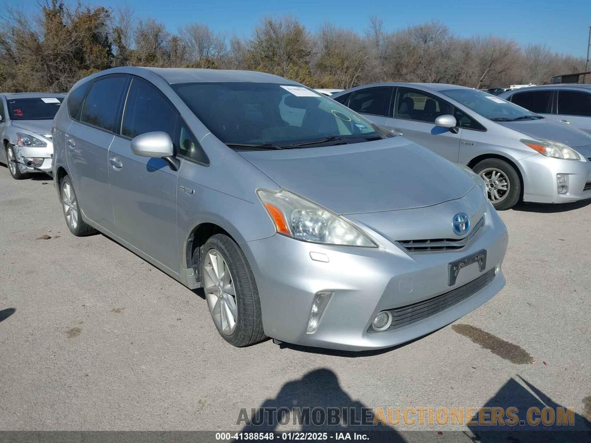 JTDZN3EU0D3208356 TOYOTA PRIUS V 2013