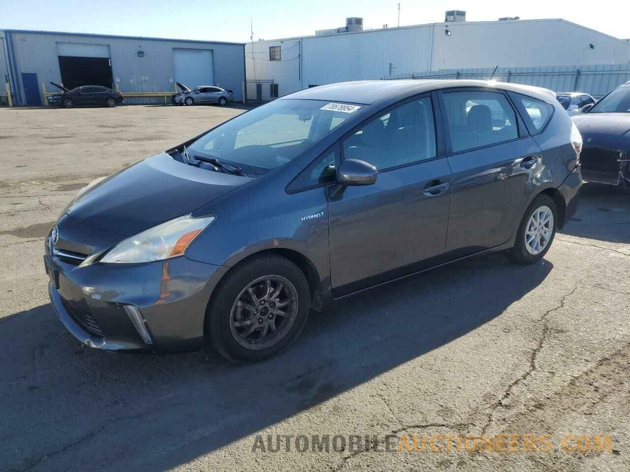 JTDZN3EU0D3231667 TOYOTA PRIUS 2013