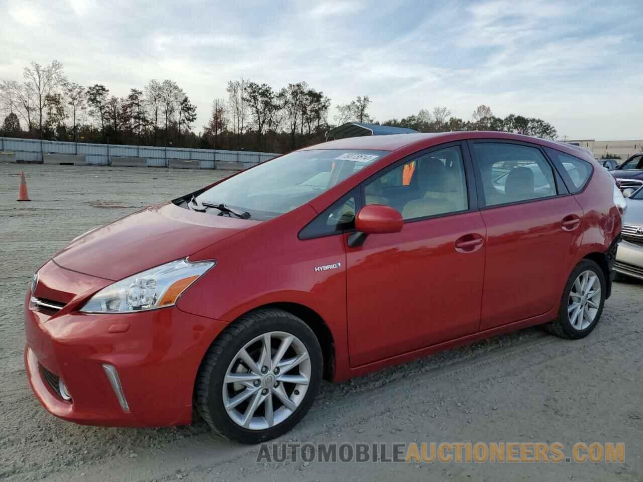 JTDZN3EU0E3296438 TOYOTA PRIUS 2014