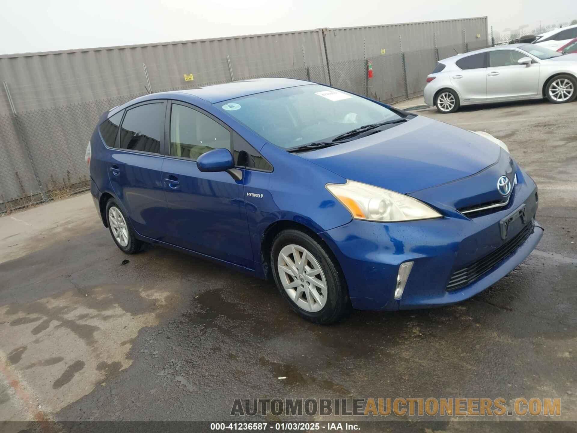 JTDZN3EU0E3334590 TOYOTA PRIUS V 2014