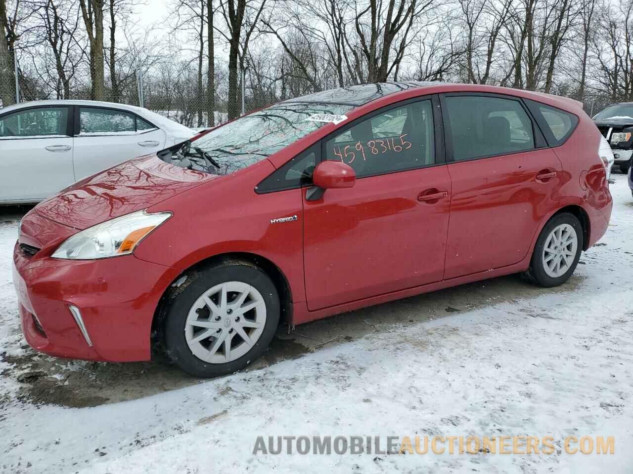 JTDZN3EU0E3358243 TOYOTA PRIUS 2014