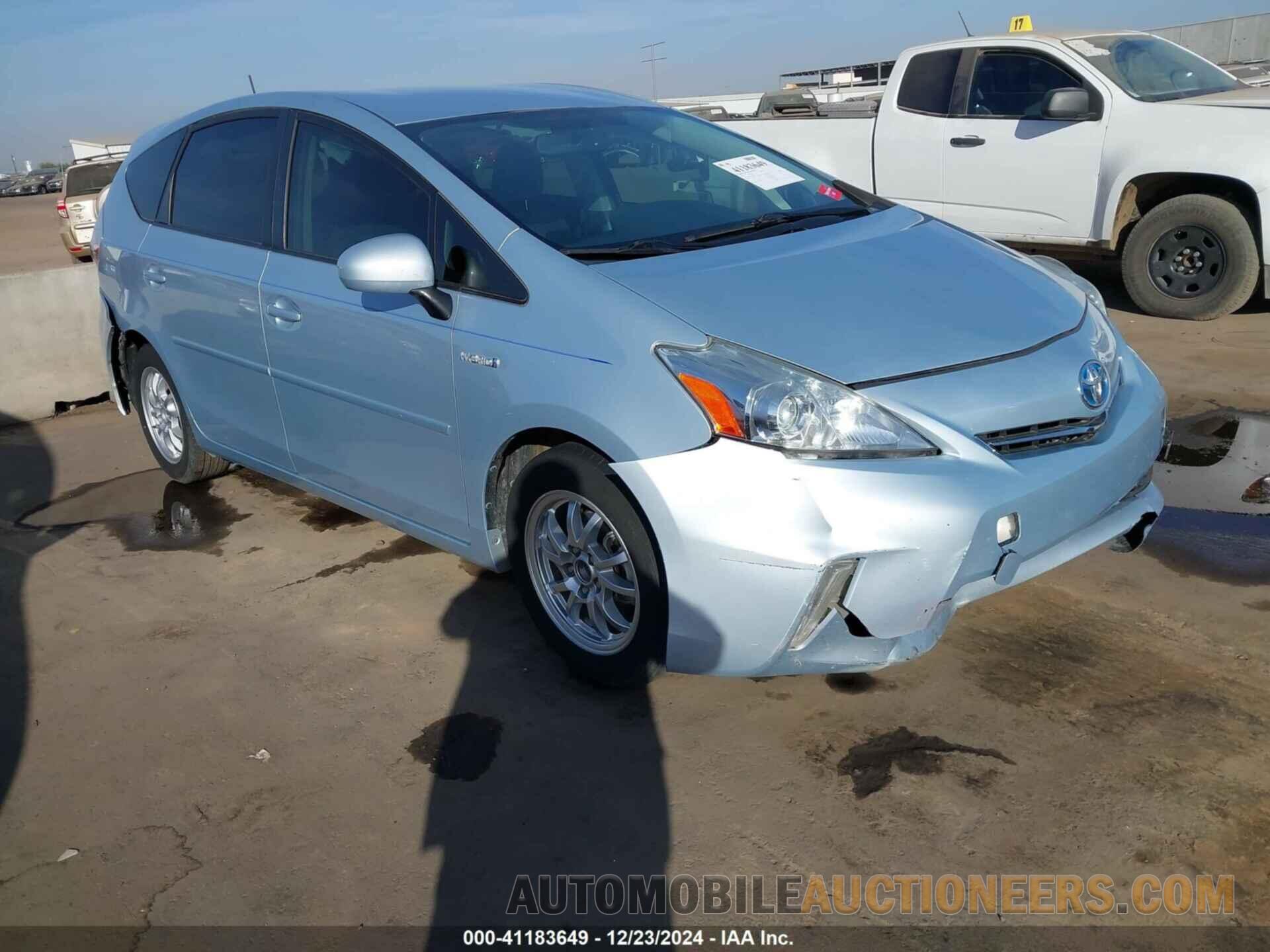 JTDZN3EU0EJ006131 TOYOTA PRIUS V 2014