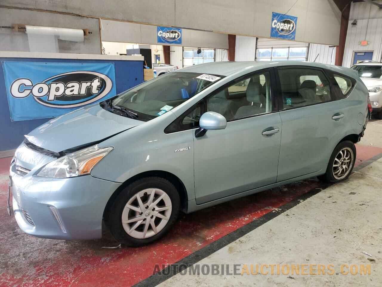 JTDZN3EU0EJ015363 TOYOTA PRIUS 2014