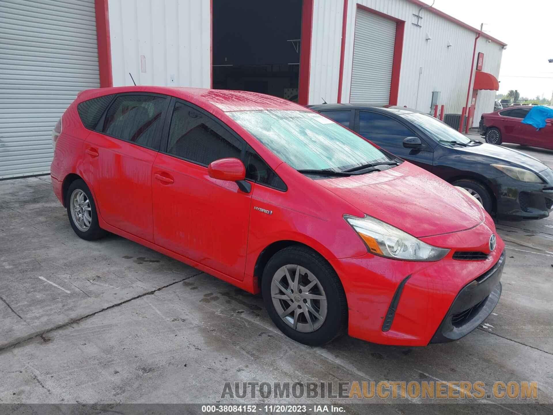 JTDZN3EU0FJ017938 TOYOTA PRIUS V 2015