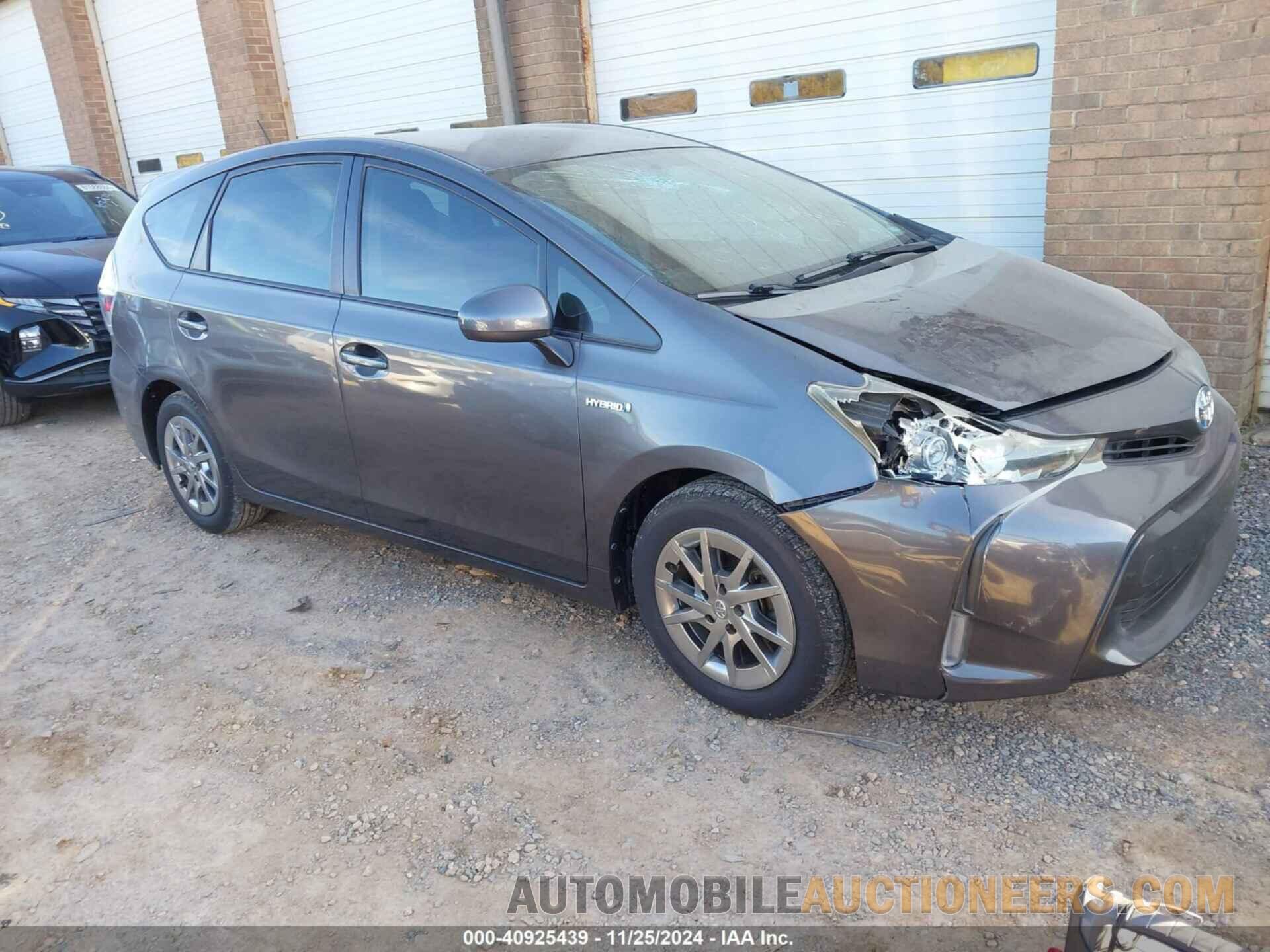 JTDZN3EU0FJ018782 TOYOTA PRIUS V 2015