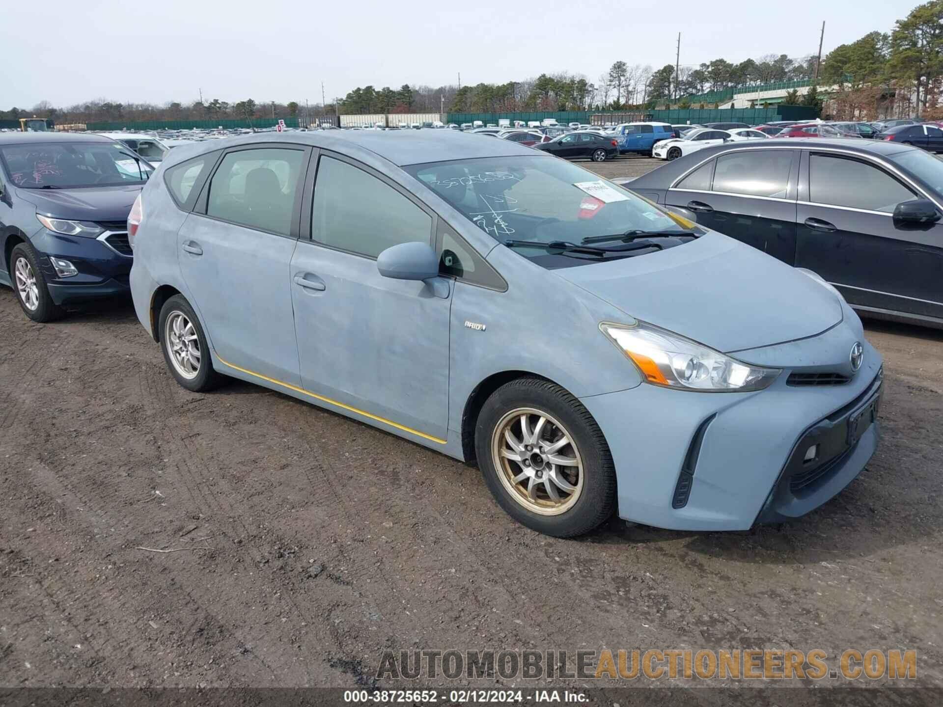 JTDZN3EU0FJ020287 TOYOTA PRIUS V 2015