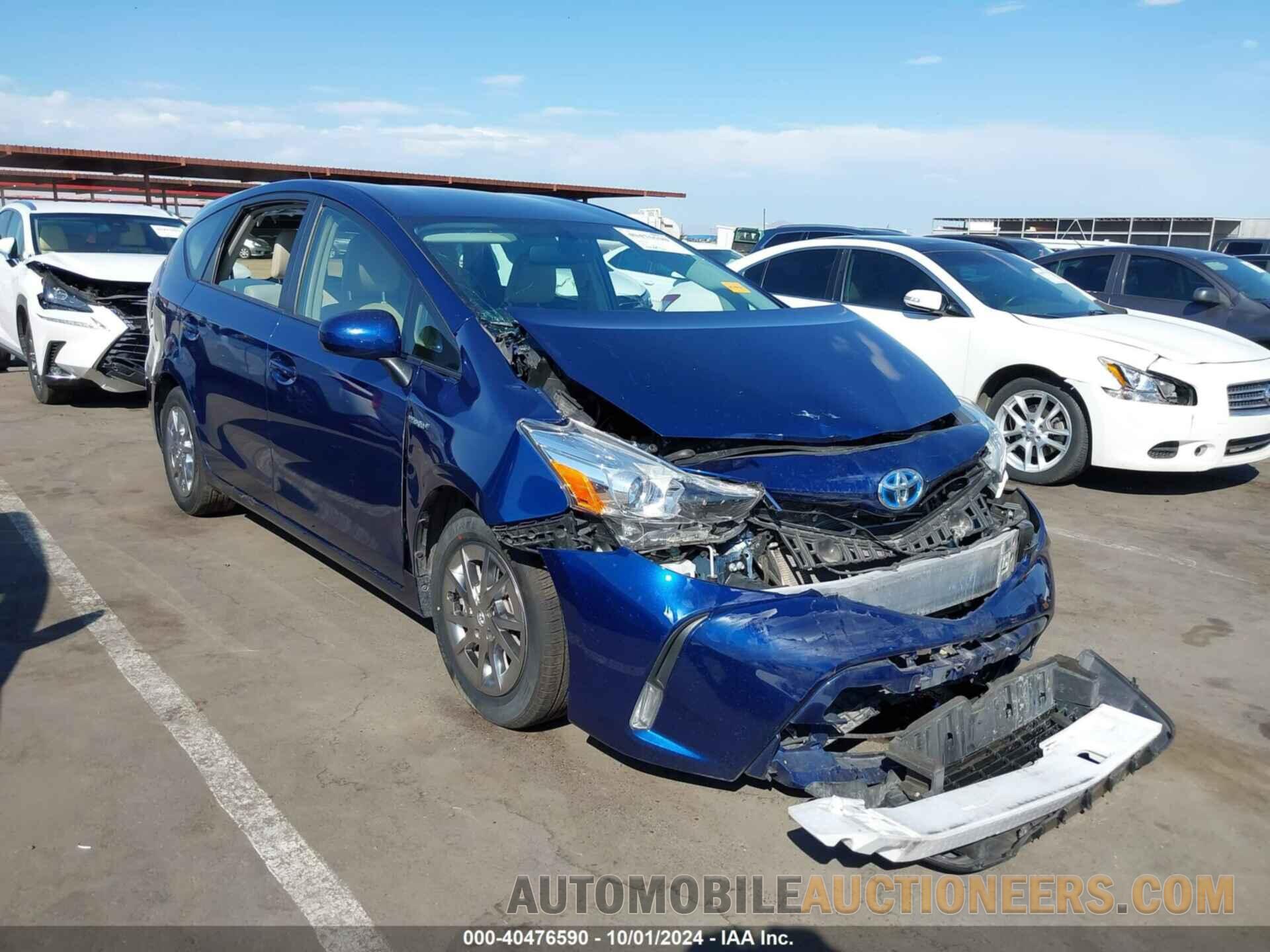 JTDZN3EU0FJ023366 TOYOTA PRIUS V 2015